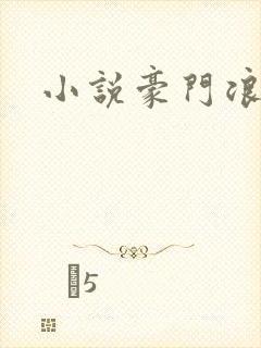 小说豪门浪荡史