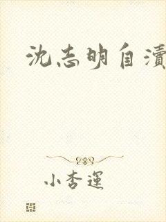 沈志明自渎事件