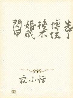 闪婚后傅先生马甲藏不住了免费阅读