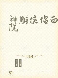 神雕侠侣白鹿书院