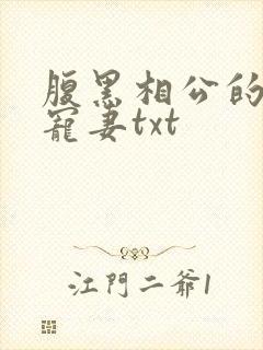 腹黑相公的庶女宠妻txt