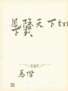 凤隐天下txt下载