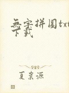 无字拼图txt下载