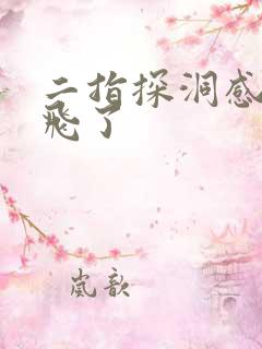 二指探洞感觉要飞了