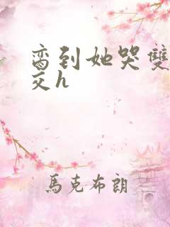 脔到她哭双根宫交h