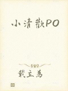 小清欢PO