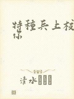 特种兵上校赖上你