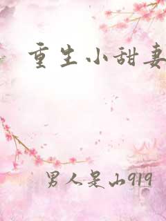 重生小甜妻