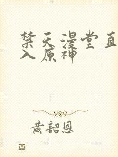 禁天漫堂直接进入原神