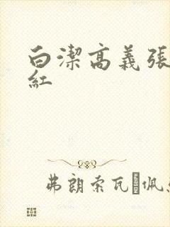 白洁高义张敏梅红