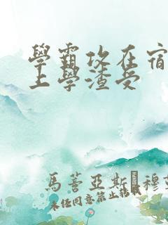 学霸攻在宿舍强上学渣受