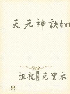 天元神诀txt