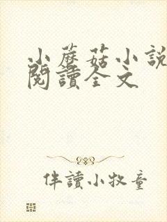 小蘑菇小说免费阅读全文