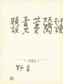 顾青芒陆衍牧小说免费阅读