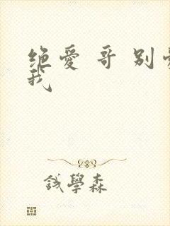 绝爱 哥 别爱我