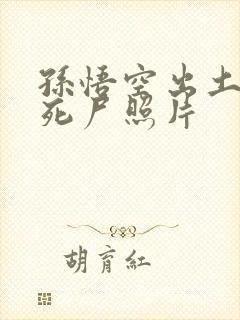 孙悟空出土后的死尸照片