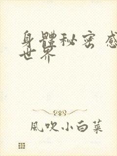 身体秘密 感官世界