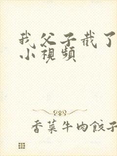 我父子截了一段小视频