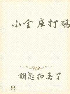 小金库打码平台