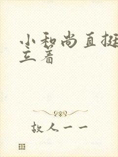 小和尚直挺挺的立着