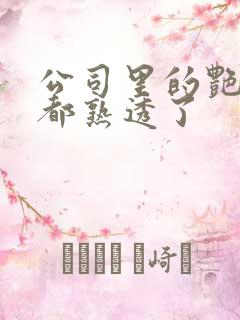 公司里的艳妇们都熟透了