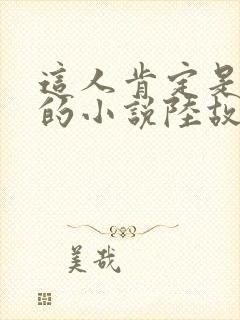 这人肯定是故意的小说陆故之