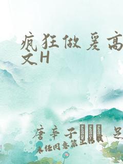 疯狂做爰高辣H文H