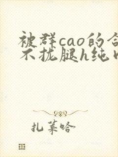 被群cao的合不拢腿h纯肉视频