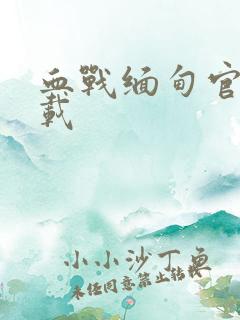 血战缅甸官方下载