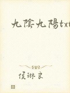 九阴九阳txt