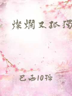 灿烂又孤独的神