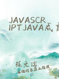 JAVASCRIPTJAVA成熟亲子
