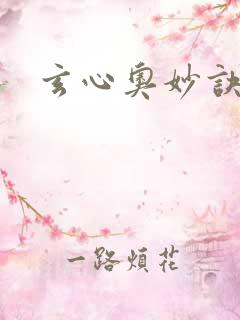 玄心奥妙诀全集