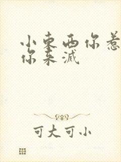 小东西你惹的火你来灭