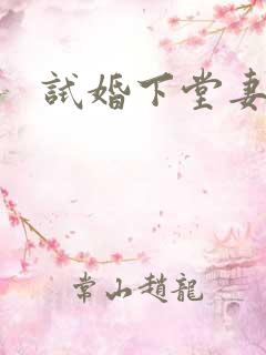 试婚下堂妻