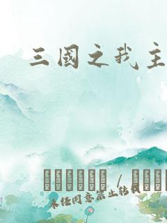 三国之我主沉浮