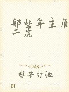 那些年主角是贾二虎