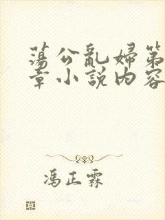 荡公乱妇第51章小说内容