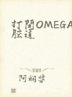 打开OMEGA腔道
