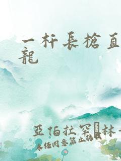 一杆长枪直捣黄龙