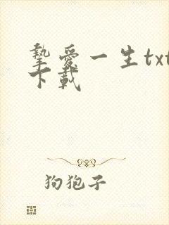 挚爱一生txt下载