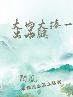 大肉大捧一进一出两腿