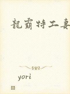龙霸特工妻