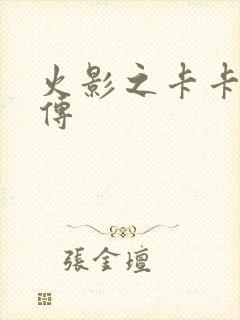 火影之卡卡西别传