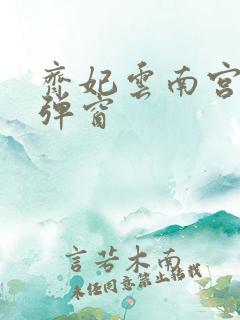 齐妃云南宫夜无弹窗