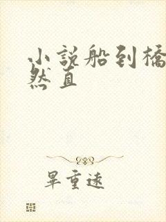 小说船到桥头自然直