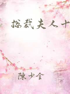 总裁夫人十八岁