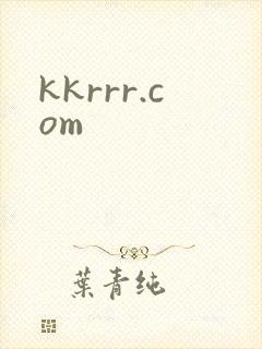 kkrrr.com