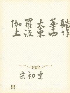 伽罗太华躺在床上流东西作业