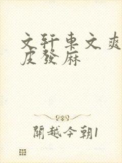 文轩车文爽到头皮发麻